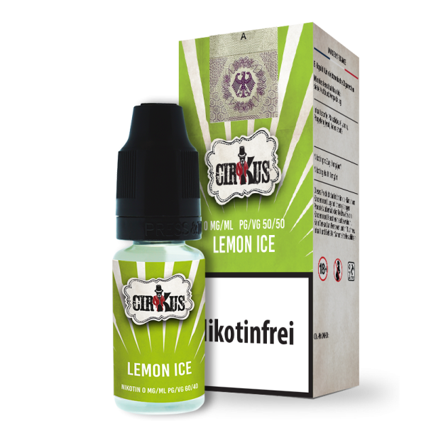 Lemon Ice Liquid CIRKUS 0 mg/ml