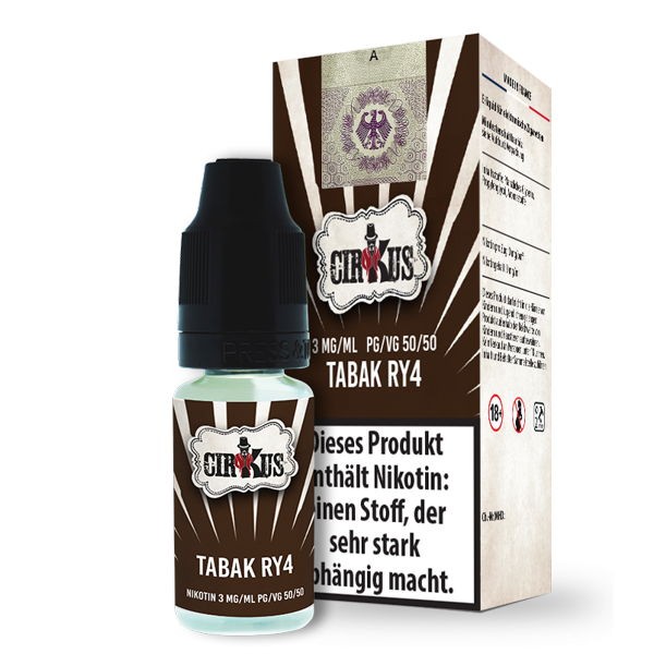 Tabak RY4 Liquid Authentic CirKus 3 mg/ml