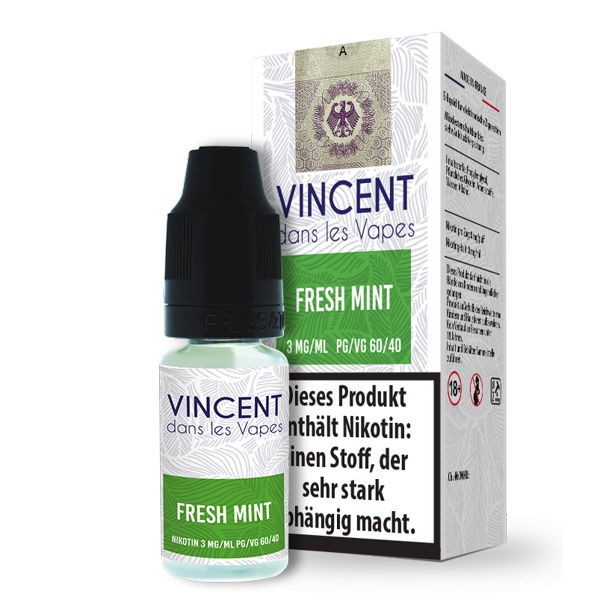 Fresh Mint Liquid Vincent 3 mg/ml