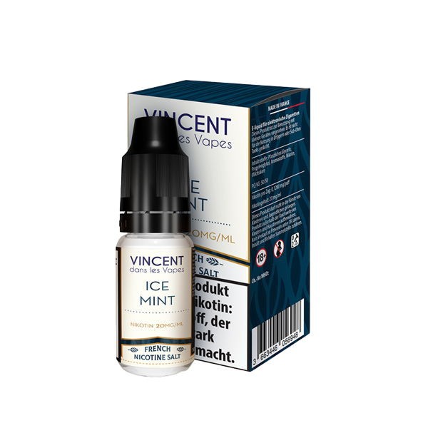 Ice Mint Nikotinsalz Liquid Vincent dans les Vapes 20 mg/ml